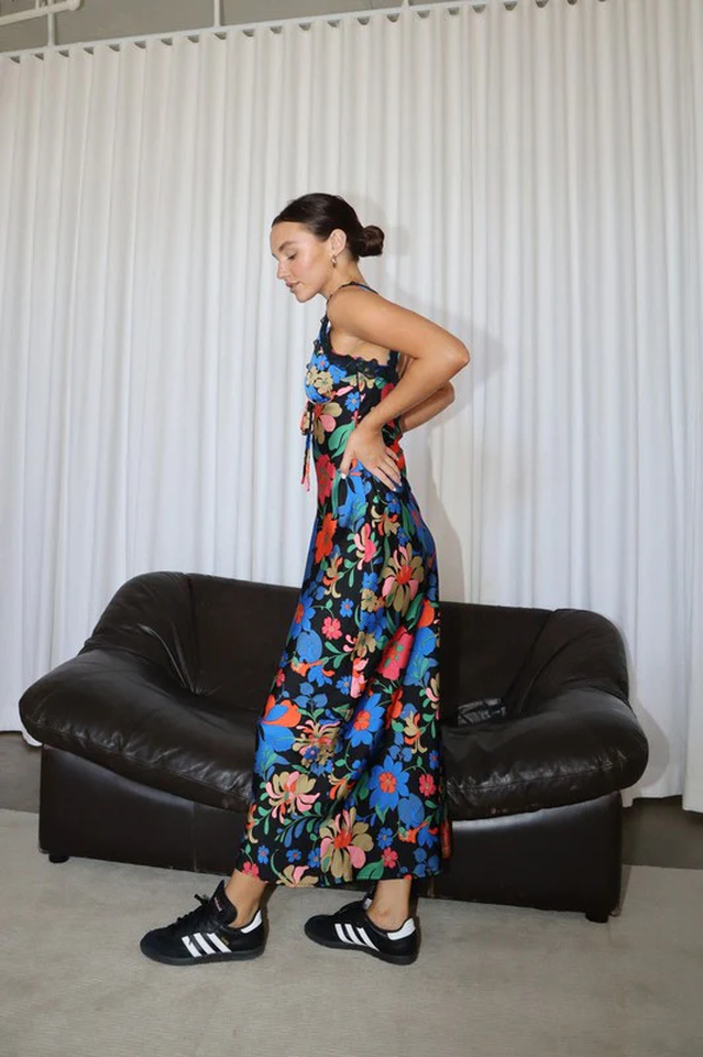 Miara Floral Sleeveless Maxi Dress | Dress In Beauty