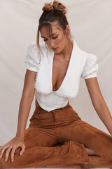 Augusta White Pin Tuck Top | Dress In Beauty Augusta White Pin Tuck Top | Dress In Beauty