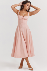Carmen Pink Tunic Sundress | Dress In Beauty Carmen Pink Tunic Sundress | Dress In Beauty
