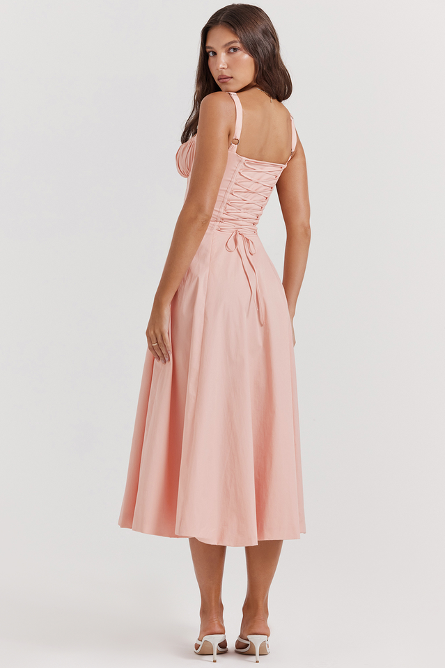 Carmen Pink Tunic Sundress | Dress In Beauty Carmen Pink Tunic Sundress | Dress In Beauty