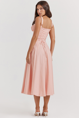 Carmen Pink Tunic Sundress | Dress In Beauty Carmen Pink Tunic Sundress | Dress In Beauty
