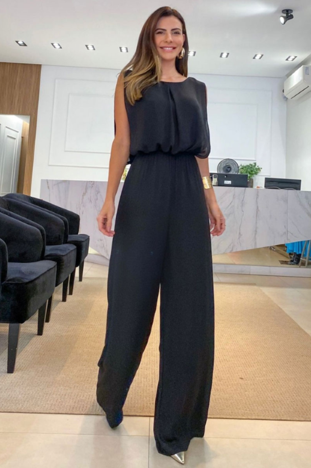 Palazzo Strapy Cut Detail Jumpsuit | Dress In Beauty Palazzo Strapy Cut Detail Jumpsuit | Dress In Beauty