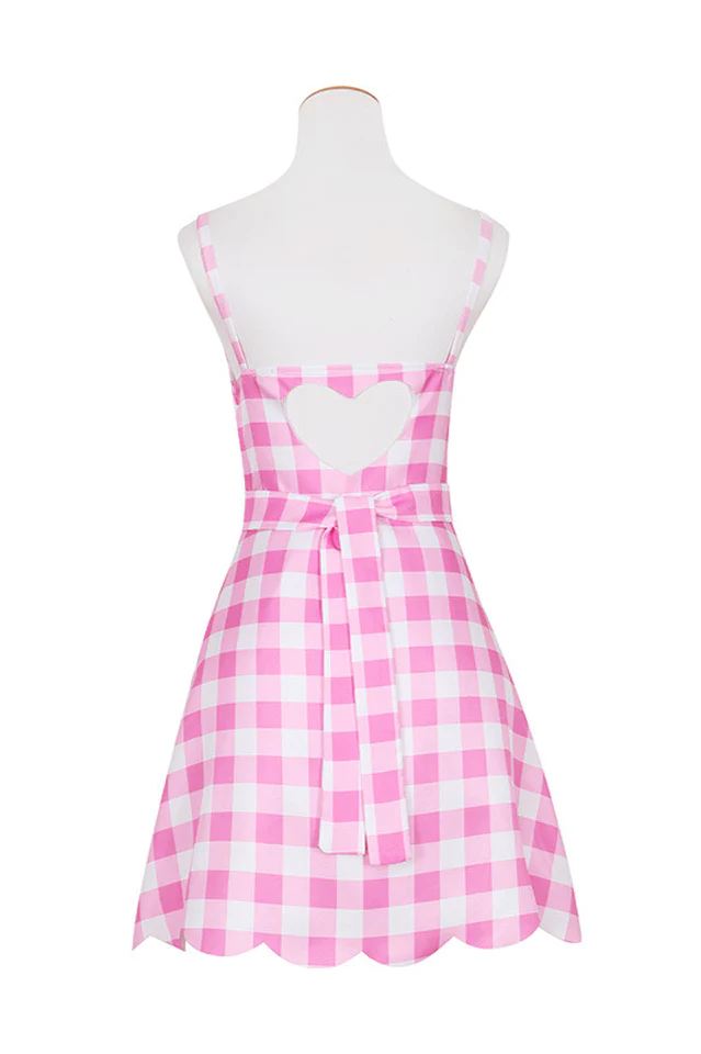 Barbie Movie Margot Pink Plaid Check Dress | Dress In Beauty Barbie Movie Margot Pink Plaid Check Dress | Dress In Beauty