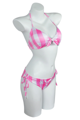 Barbie Movie Margot Pink Plaid Check Dress | Dress In Beauty Barbie Movie Margot Pink Plaid Check Dress | Dress In Beauty