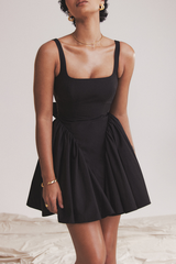 Florianne Black Bow Mini Dress | Dress In Beauty Florianne Black Bow Mini Dress | Dress In Beauty