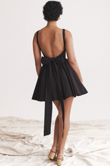 Florianne Black Bow Mini Dress | Dress In Beauty Florianne Black Bow Mini Dress | Dress In Beauty