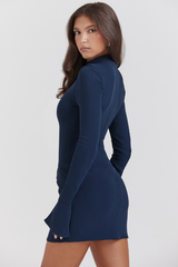 Mahalia Navy Mini Dress | Dress In Beauty Mahalia Navy Mini Dress | Dress In Beauty
