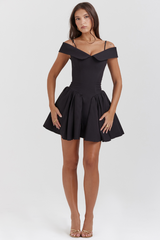 Elida Black Mini Dress | Dress In Beauty Elida Black Mini Dress | Dress In Beauty