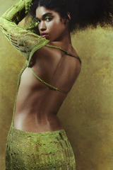 Moss Green Metallic Umbra Dress | Dress In Beauty Moss Green Metallic Umbra Dress | Dress In Beauty