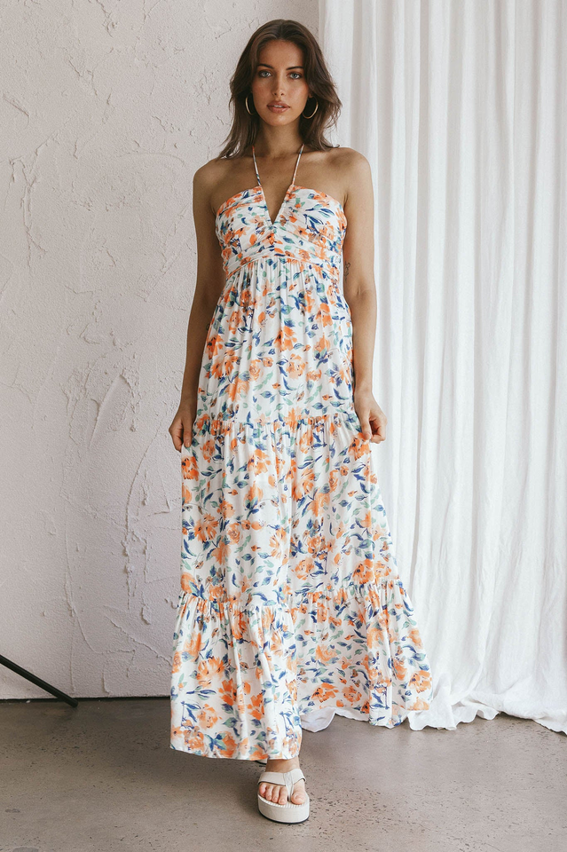 Asiah Halter Neck Maxi Dress | Dress In Beauty Asiah Halter Neck Maxi Dress | Dress In Beauty