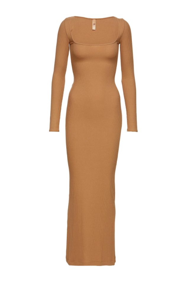soft lounge long sleeve dress skims Now with a subtle Different types of dress Vacation dress for night Shoe-size:11