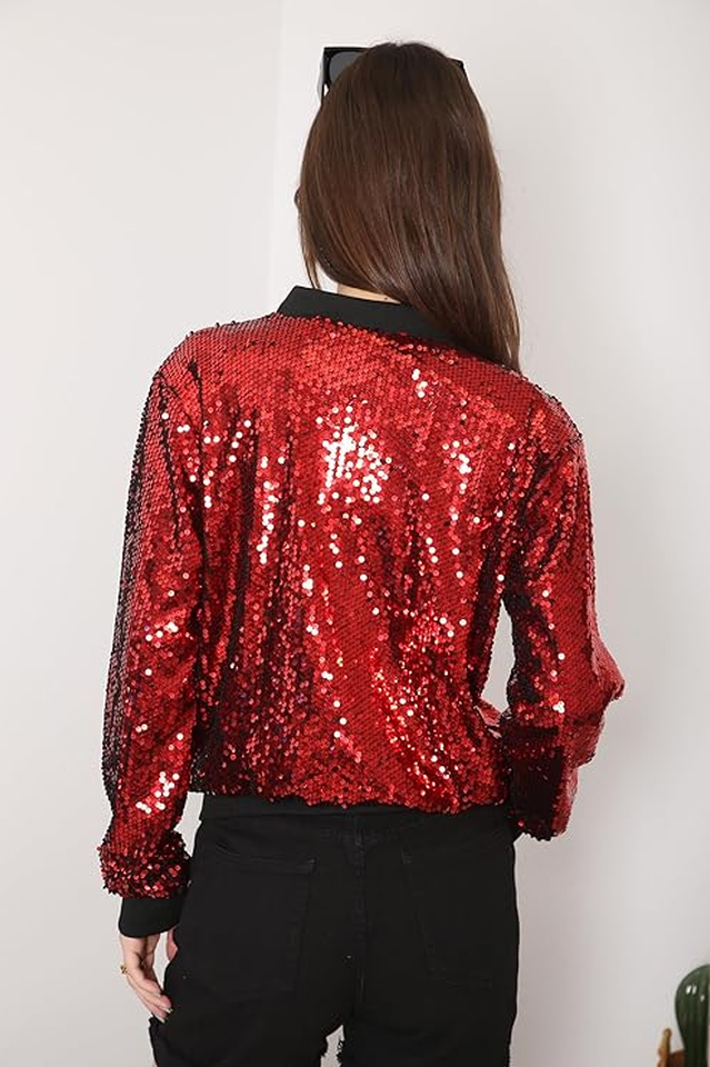 Mermaid Sequin Bomber Jacket | Dress In Beauty Mermaid Sequin Bomber Jacket | Dress In Beauty
