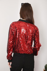 Mermaid Sequin Bomber Jacket | Dress In Beauty Mermaid Sequin Bomber Jacket | Dress In Beauty