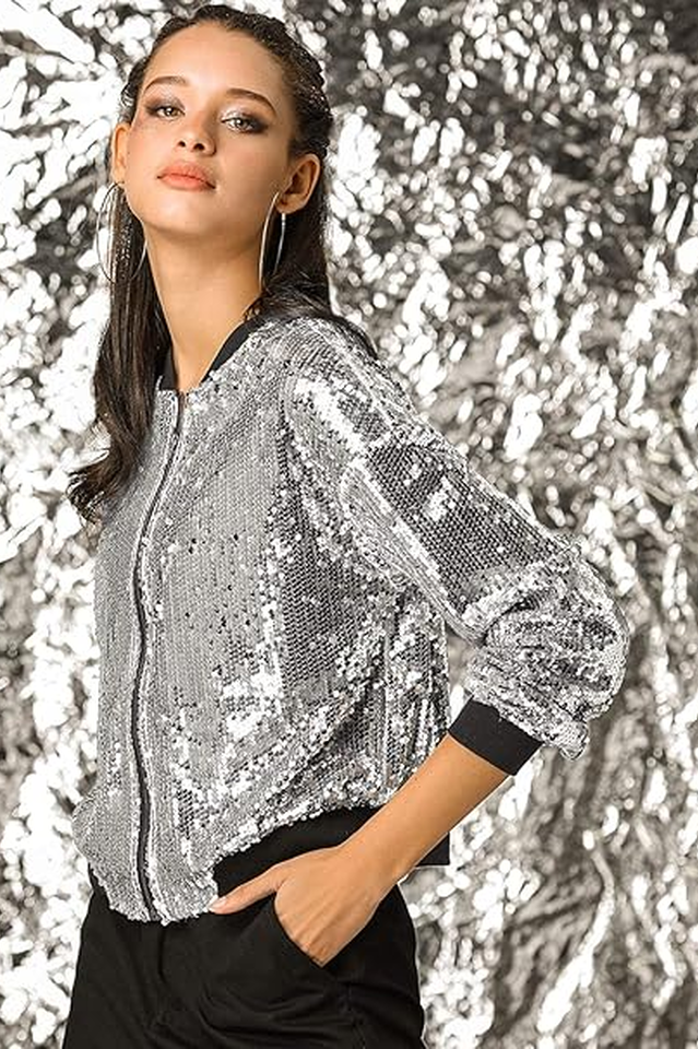 Mermaid Sequin Bomber Jacket | Dress In Beauty Mermaid Sequin Bomber Jacket | Dress In Beauty