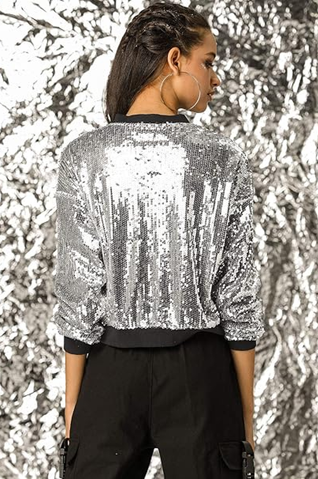 Mermaid Sequin Bomber Jacket | Dress In Beauty Mermaid Sequin Bomber Jacket | Dress In Beauty