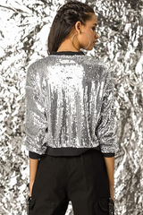 Mermaid Sequin Bomber Jacket | Dress In Beauty Mermaid Sequin Bomber Jacket | Dress In Beauty