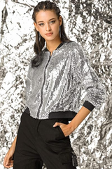 Mermaid Sequin Bomber Jacket | Dress In Beauty Mermaid Sequin Bomber Jacket | Dress In Beauty