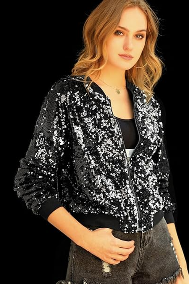 Mermaid Sequin Bomber Jacket | Dress In Beauty Mermaid Sequin Bomber Jacket | Dress In Beauty