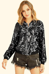 Mermaid Sequin Bomber Jacket | Dress In Beauty Mermaid Sequin Bomber Jacket | Dress In Beauty