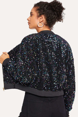 All Eyes on You Sequin Bomber Jacket | Dress In Beauty All Eyes on You Sequin Bomber Jacket | Dress In Beauty