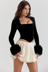 Catriona Black Velvet Bra | Dress In Beauty Catriona Black Velvet Bra | Dress In Beauty