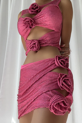 Linne Cutout Top & Skirt Set | Dress In Beauty Linne Cutout Top & Skirt Set | Dress In Beauty