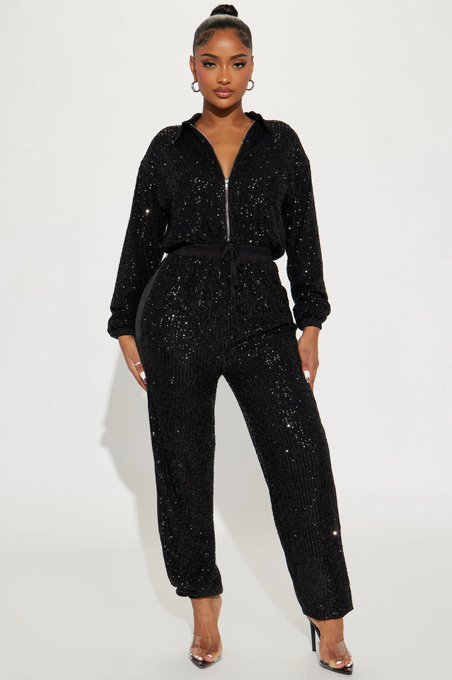 Only Your Sparkle Sequin Jumpsuit | Dress In Beauty Only Your Sparkle Sequin Jumpsuit | Dress In Beauty