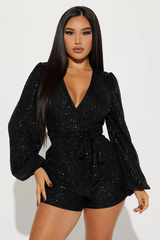 Take Me Dancing Sequin Romper | Dress In Beauty Take Me Dancing Sequin Romper | Dress In Beauty