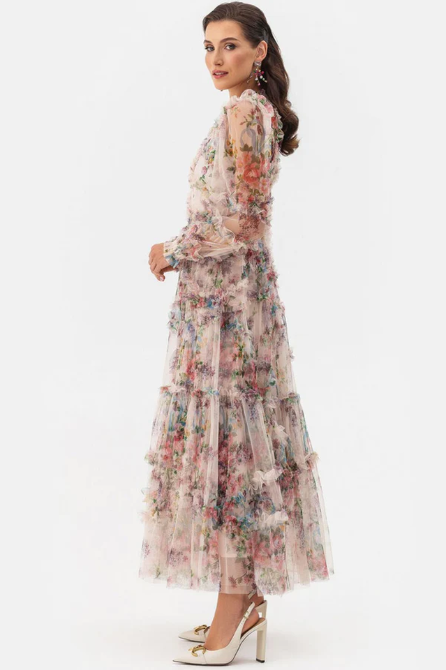 Georgina Ruffle Maxi Dress | Dress In Beauty Georgina Ruffle Maxi Dress | Dress In Beauty