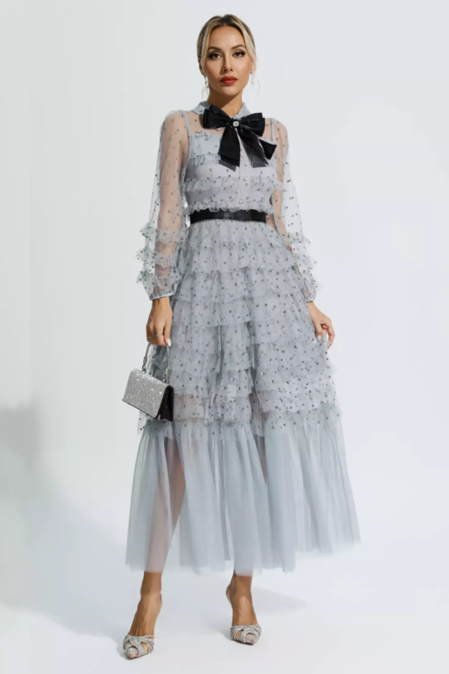 Maddison Polka Dot Maxi Dress | Dress In Beauty Maddison Polka Dot Maxi Dress | Dress In Beauty