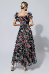 Nola Ruched Floral Maxi Dress | Dress In Beauty Nola Ruched Floral Maxi Dress | Dress In Beauty