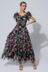 Nola Ruched Floral Maxi Dress | Dress In Beauty Nola Ruched Floral Maxi Dress | Dress In Beauty