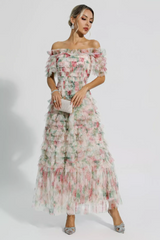 Nola Ruched Floral Maxi Dress | Dress In Beauty Nola Ruched Floral Maxi Dress | Dress In Beauty