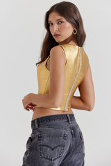 Karia Gold Corset | Dress In Beauty Karia Gold Corset | Dress In Beauty