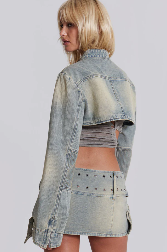 Denim Assassin Micro Mini Skirt | Dress In Beauty Denim Assassin Micro Mini Skirt | Dress In Beauty