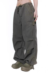 Vintage Parachute Cargo Pants | Dress In Beauty Vintage Parachute Cargo Pants | Dress In Beauty