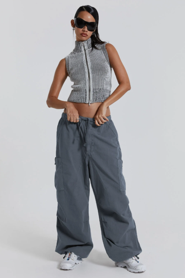 Vintage Parachute Cargo Pants | Dress In Beauty Vintage Parachute Cargo Pants | Dress In Beauty