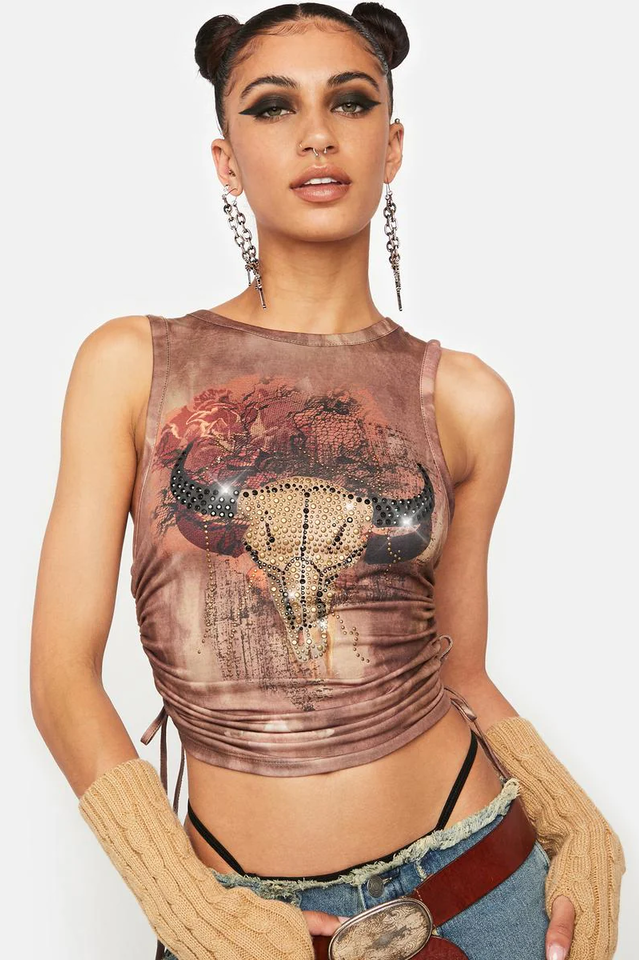 Rebirth Studded Tank Top | Dress In Beauty Rebirth Studded Tank Top | Dress In Beauty