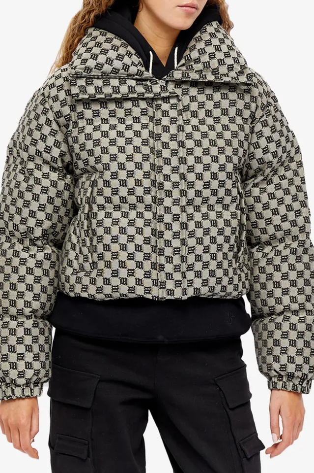 Monogram Jacquard Canvas Puffer Wmns | Dress In Beauty Monogram Jacquard Canvas Puffer Wmns | Dress In Beauty