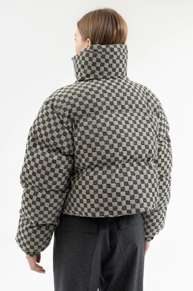 Monogram Jacquard Canvas Puffer Wmns | Dress In Beauty Monogram Jacquard Canvas Puffer Wmns | Dress In Beauty