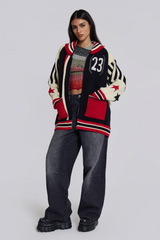 Team 23 Knitted Zip Through | Dress In Beauty Team 23 Knitted Zip Through | Dress In Beauty