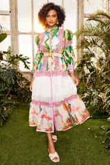 Alina Floral Lantern Sleeve Maxi Dress | Dress In Beauty Alina Floral Lantern Sleeve Maxi Dress | Dress In Beauty