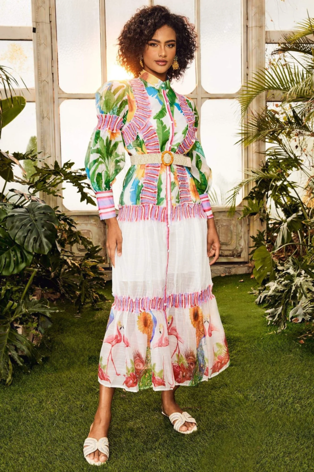 Alina Floral Lantern Sleeve Maxi Dress | Dress In Beauty Alina Floral Lantern Sleeve Maxi Dress | Dress In Beauty