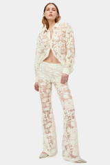 Lace Top & Pants Set | Dress In Beauty Lace Top & Pants Set | Dress In Beauty