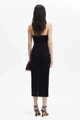 Velvet Strapless Midi Dress | Dress In Beauty Velvet Strapless Midi Dress | Dress In Beauty