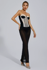 Paityn Black Bandage Bustier Set | Dress In Beauty Paityn Black Bandage Bustier Set | Dress In Beauty