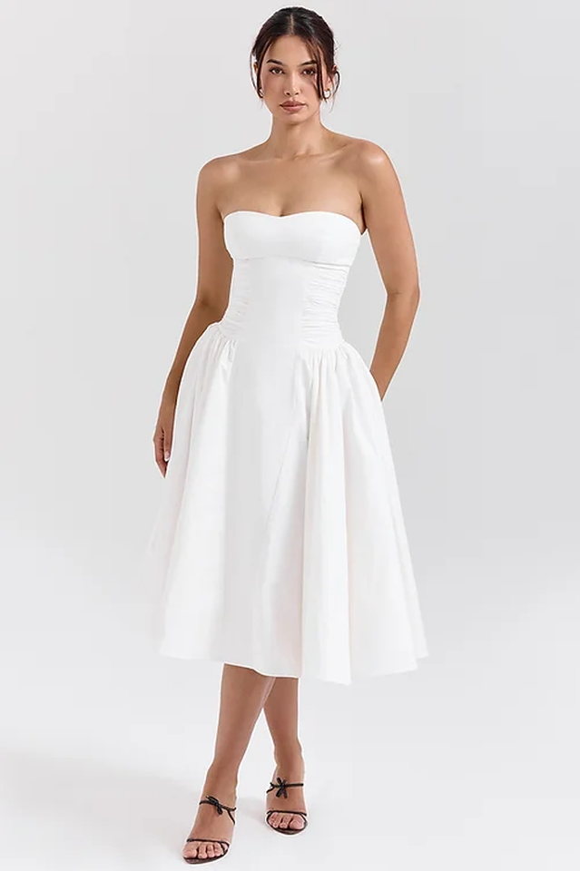 Strapless Midi Dress | Dress In Beauty Strapless Midi Dress | Dress In Beauty