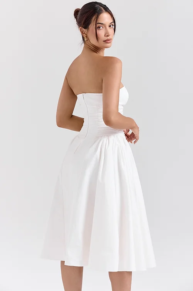 Strapless Midi Dress | Dress In Beauty Strapless Midi Dress | Dress In Beauty