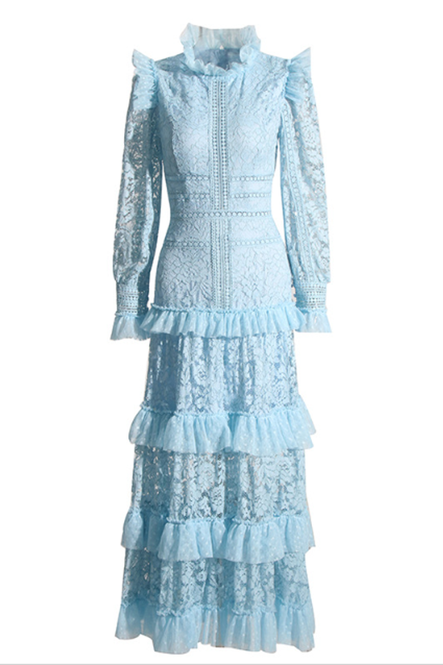 Textured Maxi Dress With Long Sleeves | Dress In Beauty Textured Maxi Dress With Long Sleeves | Dress In Beauty