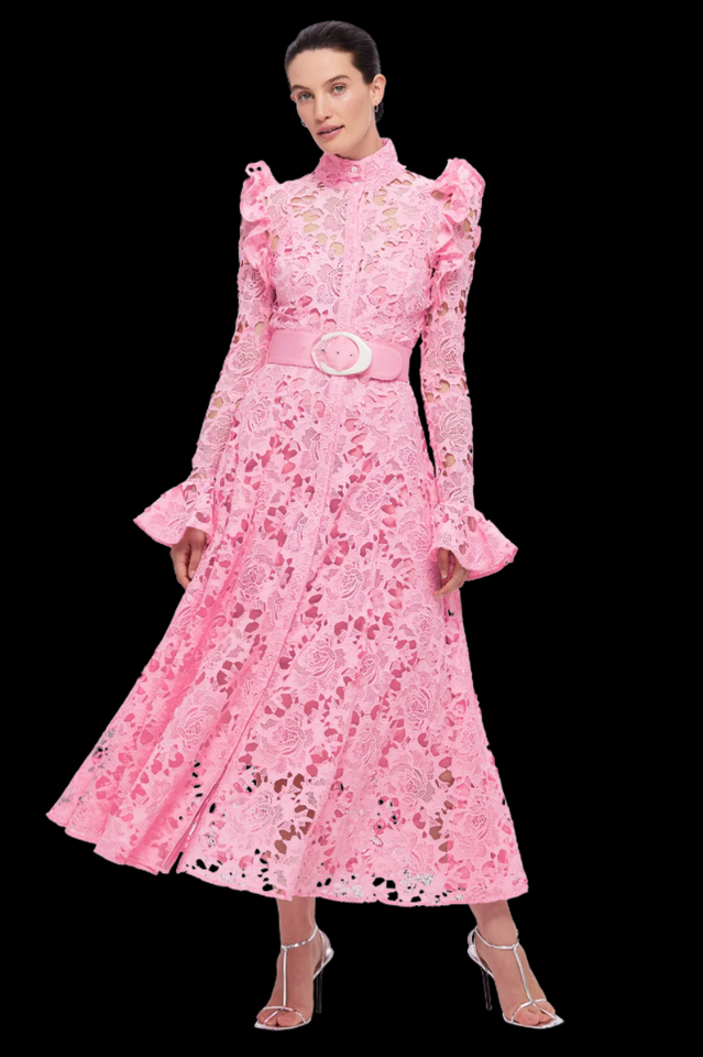 Aliyah Lace Butterfly Sleeve Midi Dress | Dress In Beauty Aliyah Lace Butterfly Sleeve Midi Dress | Dress In Beauty